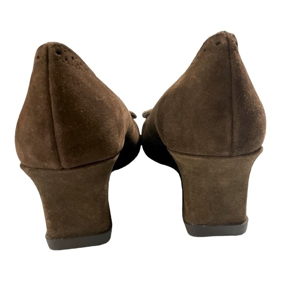 Contesa Brown Suede shoes size 8 - Picture 4 of 10